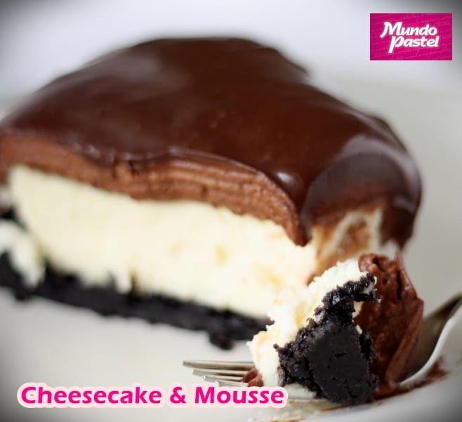 Cheesecake con mousse