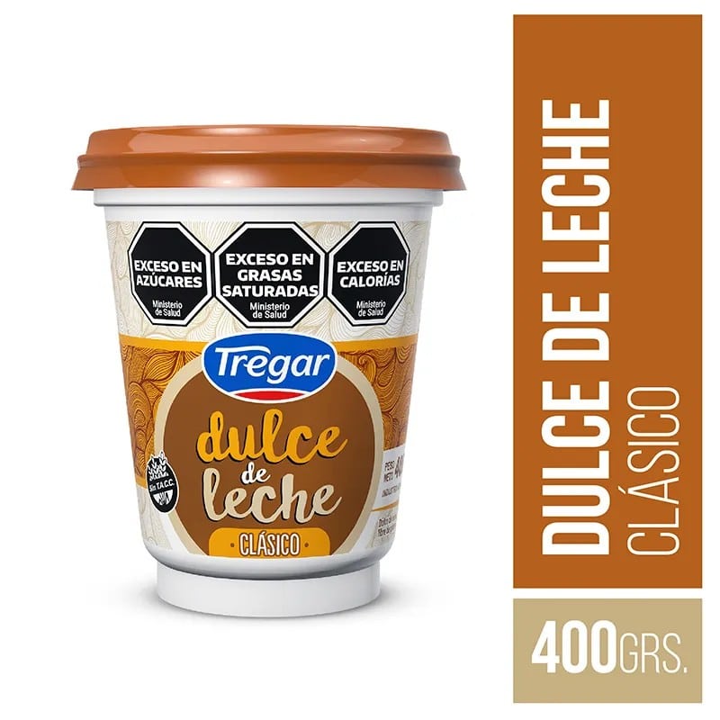 Dulce de Leche Clasico 400g Tregar