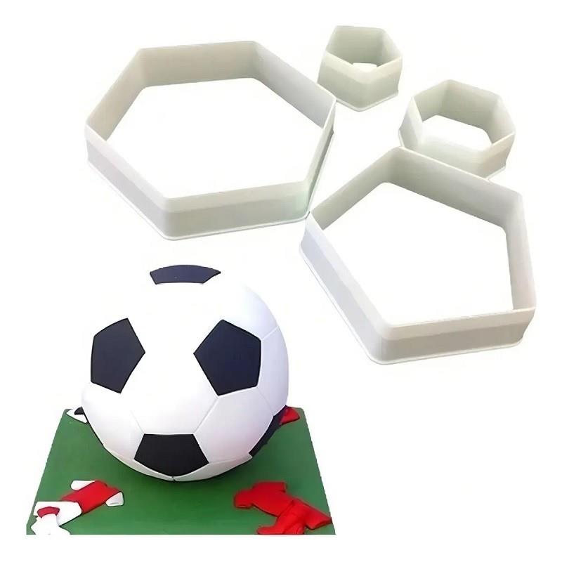 Cortante Pelota Futbol x 4 Low Cost