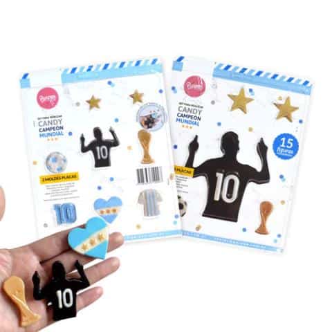 Set Placa Candy Camp Mundial x 2 Parpen